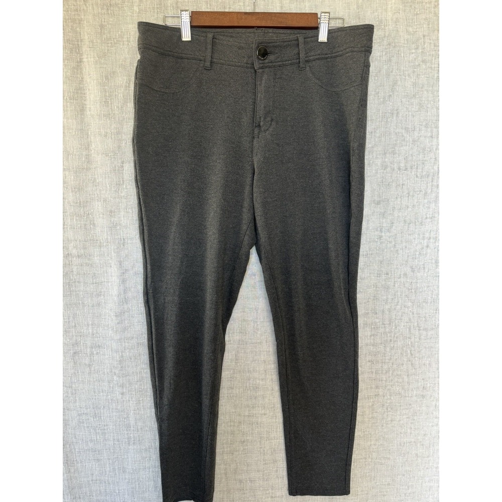 Seven 7 Women's Size 12 Mid Rise Skinny Gray Pants